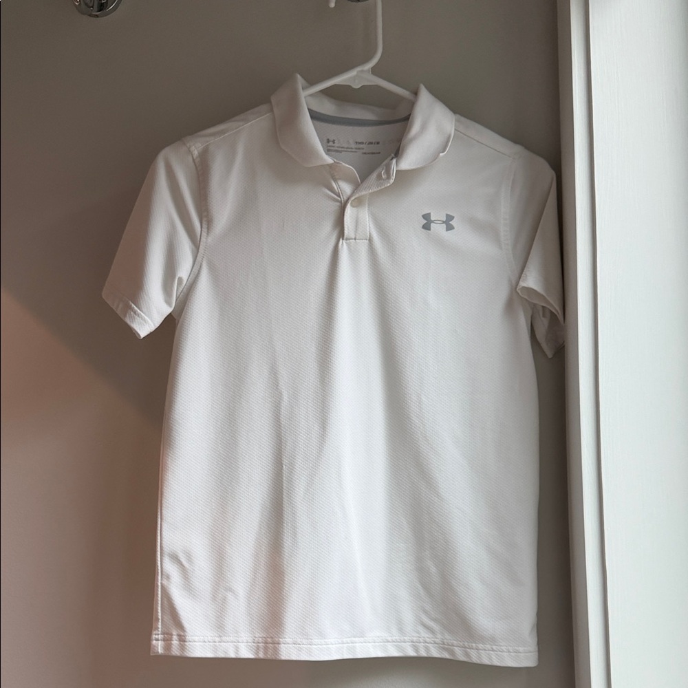 Under Armour Classic White Polo